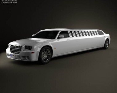 Chrysler 300C limousine 2009 3D model