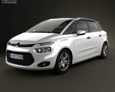 Citroen C4 Picasso 2014 3D model