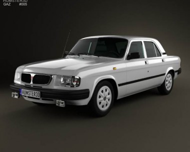 GAZ 3110 Volga 2004 3D model