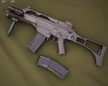 Heckler & Koch G36C 3D Model