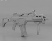 Heckler & Koch G36C 3d model