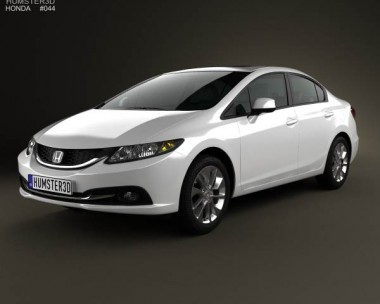 Honda Civic sedan 2013 3D model