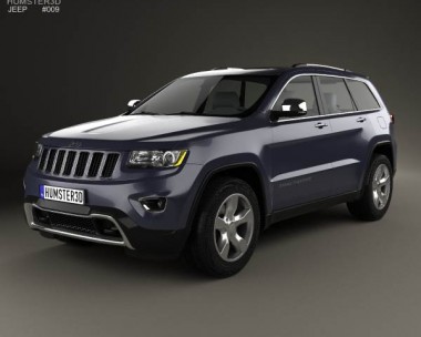 Jeep Grand Cherokee Overland 2014 3D model