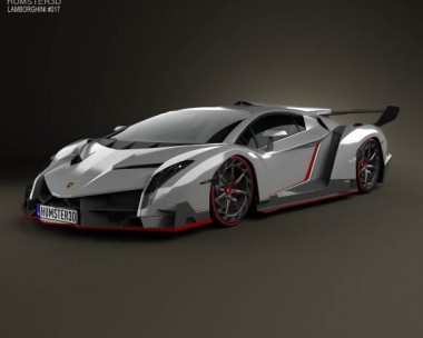 Lamborghini Veneno 2013 3D Model