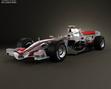 McLaren MP4-21 2006 3D model