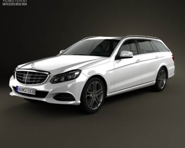 Mercedes-Benz E-Class estate (W212) 2014 3D Model