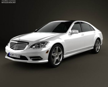 Mercedes-Benz S-Class (W221) 2012 3D model