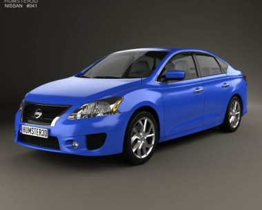 Nissan Sentra SR 2013 3D Model