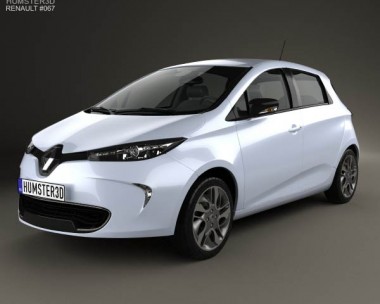 Renault Zoe 2013 3D Model