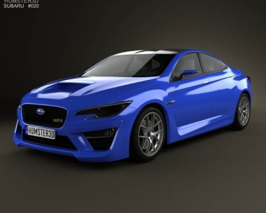 Subaru WRX concept 2013 3D Model