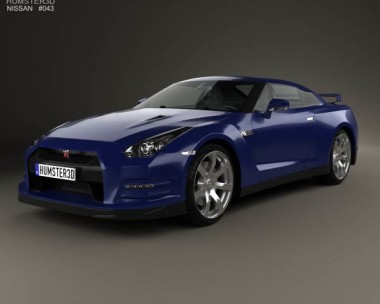 Nissan GT-R (R35) 2013 3D model