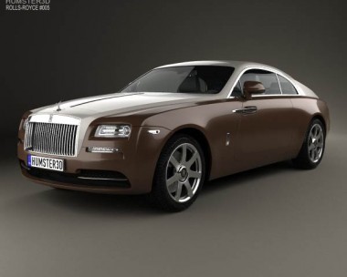 Rolls-Royce Wraith 2014 3D Model