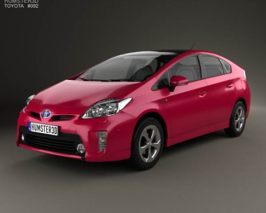 Toyota Prius (XW30) 2012 3D Model