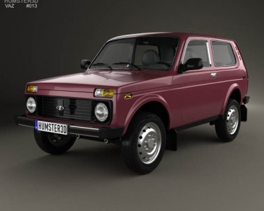 Lada Niva 4×4 21214 2012 3D Model