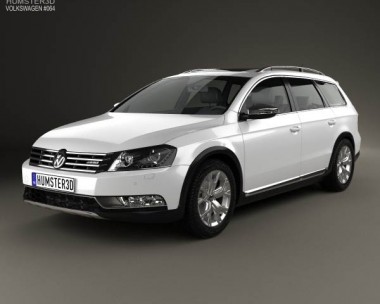 Volkswagen Passat (B7) Alltrack 2011 3D Model