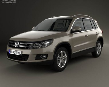Volkswagen Tiguan Sport & Style 2012 3D Model