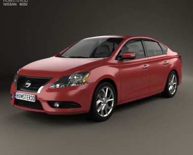 Nissan Pulsar (Sentra) 2014 3D Model