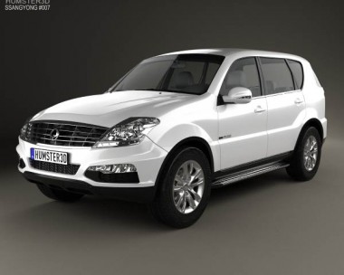 SsangYong Rexton 2012 3D Model