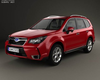 Subaru Forester (US) 2014 3D Model