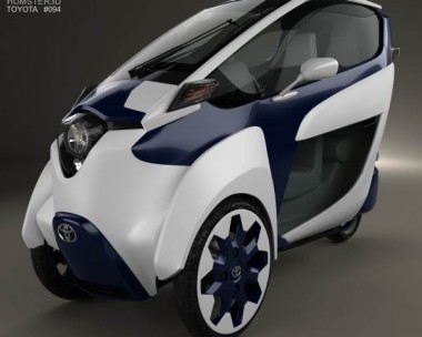 Toyota i-Road 2013 3D Model