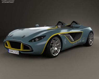 Aston Martin CC100 Speedster 2013 3D Model