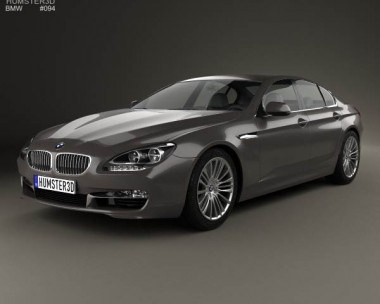 BMW 6 Series (F06) Gran Coupe 2012 3D Model