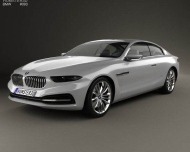 BMW Gran Lusso Coupe 2013 3D Model