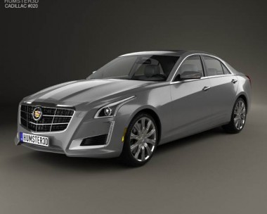 Cadillac CTS 2014 3D Model