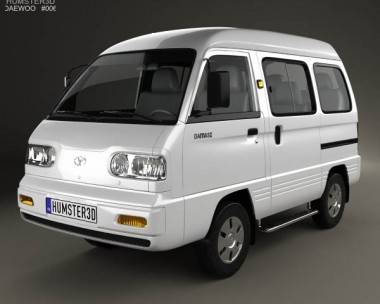 Daewoo Damas 2012 3D Model