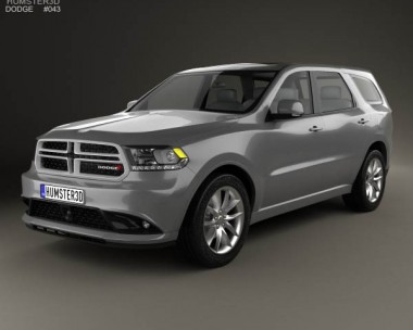 Dodge Durango RT 2014 3D model