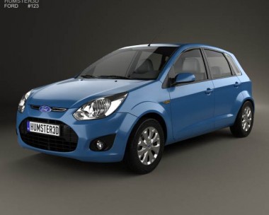 Ford Figo (Ikon Hatch) 2012 3D model