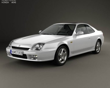 Honda Prelude (BB5) 1997 3D Model