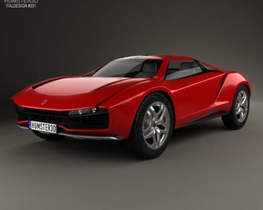 Italdesign Giugiaro Parcour 2013 3D model