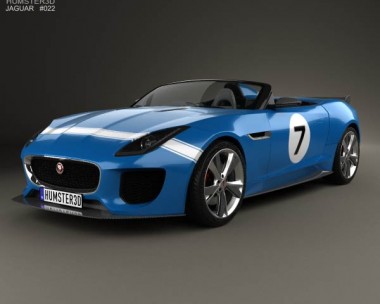 Jaguar Project 7 2013 3D Model