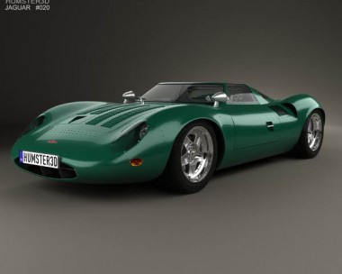 Jaguar XJ13 1966 3D Model