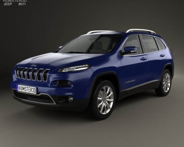 Jeep Cherokee Limited 2014 3D Model