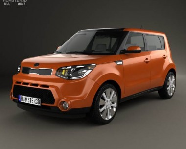 Kia Soul 2013 3D model