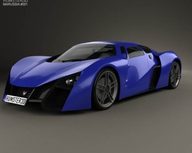 Marussia B2 2010 3D Model