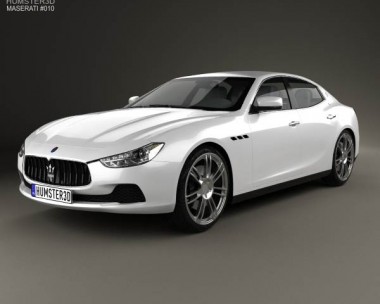 Maserati Ghibli III Q4 2013 3D Model