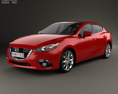 Mazda 3 sedan 2014 3D model