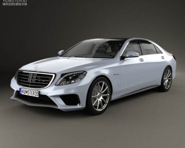 Mercedes-Benz S-Class 63 AMG (W222) 2014 3D model