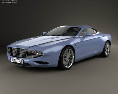 Aston Martin DB9 Coupe Zagato Centennial 2014 3D model