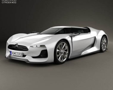 Citroen GT 2008 3D Model