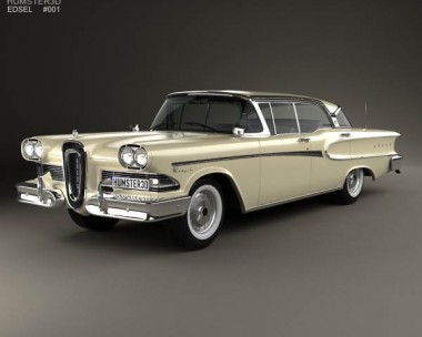 Edsel Ranger sedan 1958 3D Model