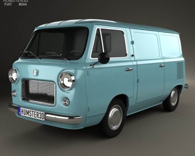 Fiat 600 T 1967 3D Model