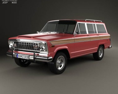 Jeep Wagoneer 1978 3D Model