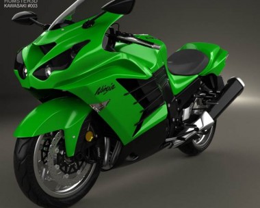 Kawasaki Ninja ZX-14R 2012 3D model