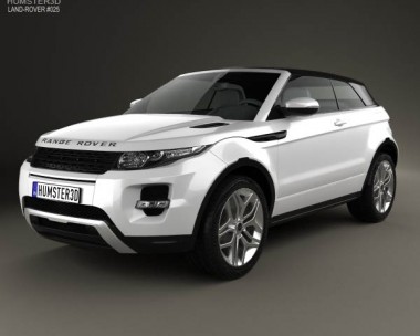 Land Rover Range Rover Evoque Convertible 2013 3D model