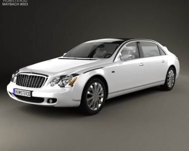 Maybach 62S Landaulet 2007 3D model