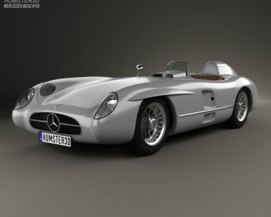 Mercedes-Benz 300 SLR 1955 3D model